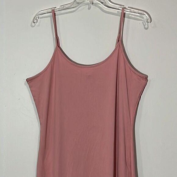 Sexy Pink Plus Size Sleeveless Dress. Size 1X. - Picture 2 of 5